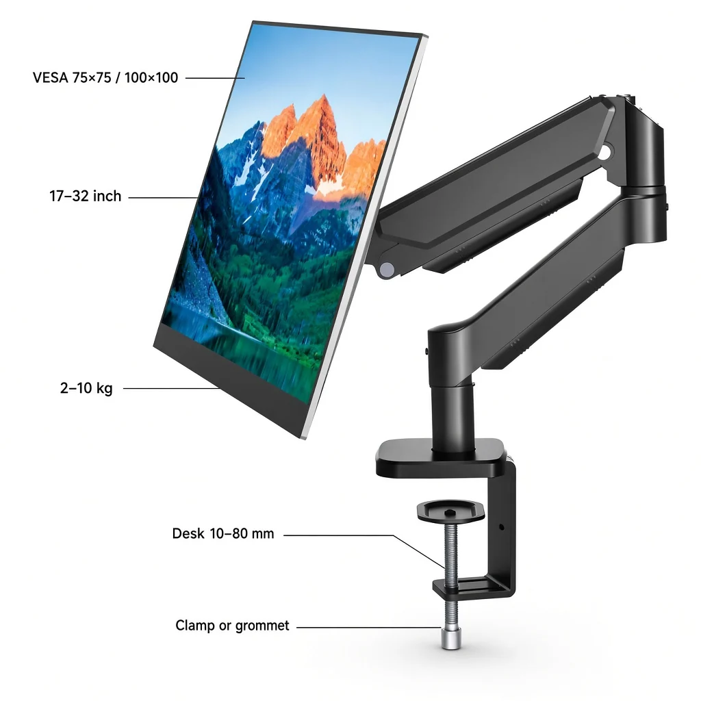 SUPTEK M252 mounting hardware, supplier reference view